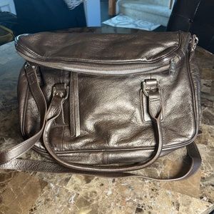 MASSI Leather Briefcase